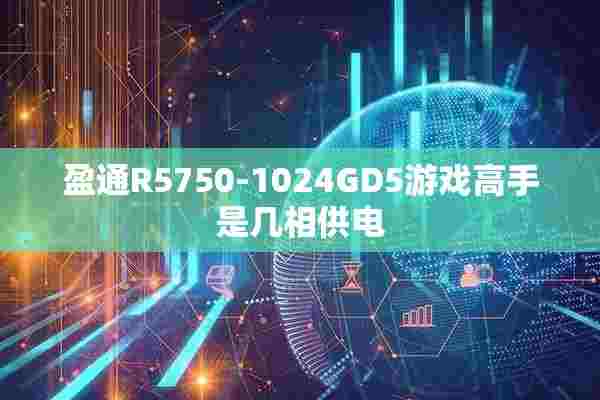 盈通R5750-1024GD5游戏高手是几相供电