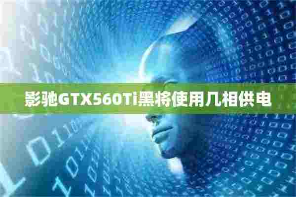 影驰GTX560Ti黑将使用几相供电