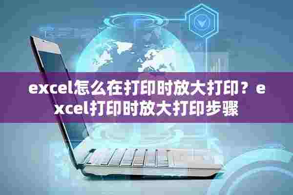 excel怎么在打印时放大打印？excel打印时放大打印步骤