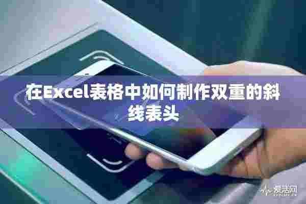 在Excel表格中如何制作双重的斜线表头