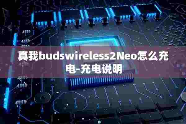 真我budswireless2Neo怎么充电-充电说明