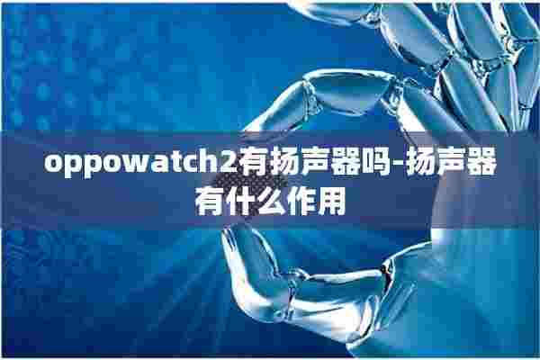 oppowatch2有扬声器吗-扬声器有什么作用