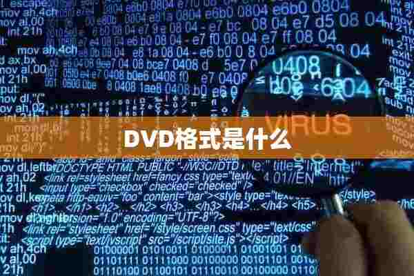 DVD格式是什么